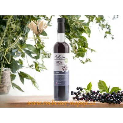 Bobule 100% bio šťáva z aronie 0,5 l – Zboží Dáma