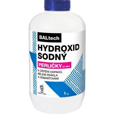 BALtech hydroxid sodný k čištění odpadů, perličky, 500 g – Zboží Dáma