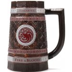 CurePink Keramický pivní korbel Game Of Thrones Hra o trůny Stark 850 ml – Hledejceny.cz