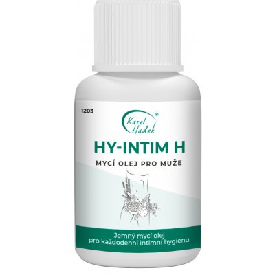 Karel Hadek HY-Intim H Mycí olej pro muže 500 ml s dávkovačem – Zboží Mobilmania