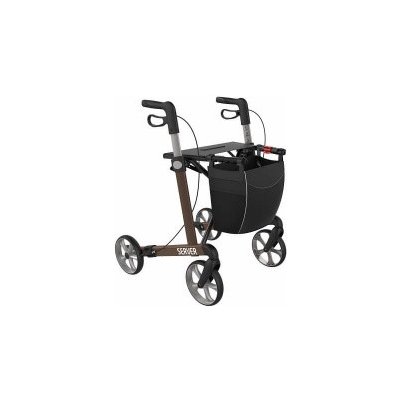 Meyra čtyřkolové chodítko SERVER hnědá barva – Zboží Dáma