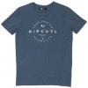 Pánské Tričko Rip Curl ZINC PRINT TEE Stellar Marle