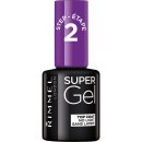 Rimmel London Super Gel Top Coat Lak na nehty 12 ml