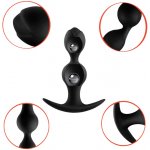 Metal Shock Ball Vagina Anus Dilator Silicone Adult Products Anal Vibrator – Hledejceny.cz