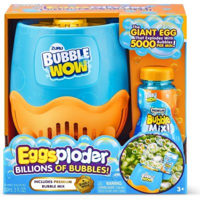 ZURU BUBBLE WOW Stroj na výrobu bublin Bubble Eggsploder – Zboží Dáma