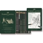 Faber-Castell Pitt Monochrome Graphite 112972 grafitová tužka sada 11 ks – Zboží Dáma