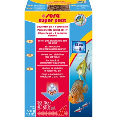 Sera Super Peat 500 g – Zboží Dáma