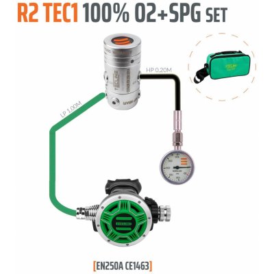 Tecline R2 TEC1 STAGE SET S MANOMETREM AŽ 100% O2 – Hledejceny.cz