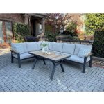 Rojaplast ROTTERDAM rohová hliníková souprava 1313 – Zboží Dáma