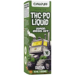 Canapuff THC-PO Lemon Diesel Lift 10 ml 1500 mg