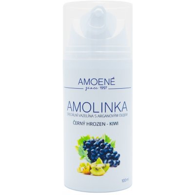 Amoene AMOLINKA luxusní vazelína s arganovým olejem a vůní kiwi a černého hroznu 100ml – Zboží Mobilmania