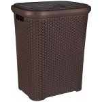 Orion s víkem RATAN 55 l hnědý – Zboží Dáma