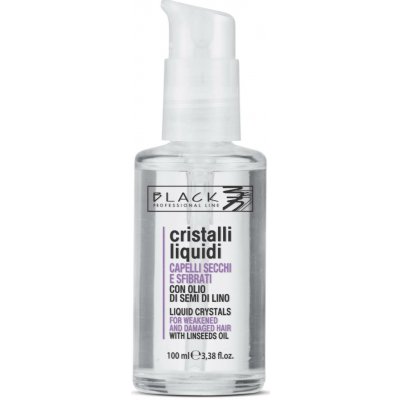 Black Cristalli Liquidi tekuté krystaly pro matné vlasy bez lesku 100 ml – Hledejceny.cz