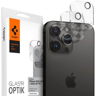 Pouzdro OCHRANA FOTOAPARÁTU SPIGEN OPTIK.TR CAMERA PROTECTOR 2-PACK IPHONE 14 PRO / 14 PRO MAX CRYSTAL CLEAR – Zbozi.Blesk.cz