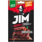 Jim Jerky Prémiové sušené maso hovězí s příchutí chilli Sriracha 23 g – Zboží Dáma