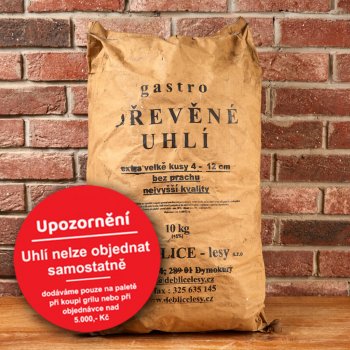 GASTRO Dřevěné uhlí 10kg