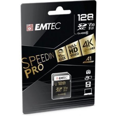 EMTEC SDXC UHS-I 128 GB ECMSD128GXC10SP – Zboží Mobilmania