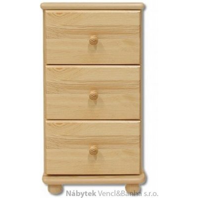 Drewmax prádelník z masivního dřeva borovice KD108 pacyg – Zboží Dáma