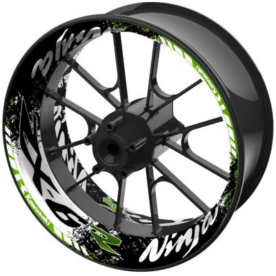 M-Style jednodílné polepy na kola KAWASAKI ZX-6R – Sleviste.cz