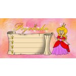 Pozvánka Princezna 10 ks /2336 528012 – Hledejceny.cz