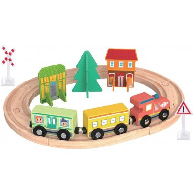 2Kids Toys Moje první vláčkodráha Město – Zbozi.Blesk.cz