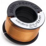 Hobby dráty manumi Měděný drát 0,4/50g – Sleviste.cz