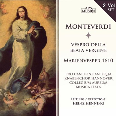 MONTEVERDI Vespro Della Beata Vergine, Marienvesper 1610 CD – Zboží Mobilmania
