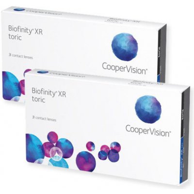 Cooper Vision Biofinity XR Toric 6 čoček – Zboží Mobilmania