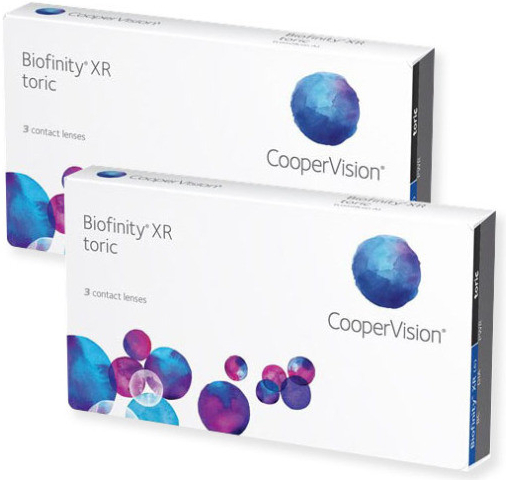 Cooper Vision Biofinity XR Toric 6 čoček