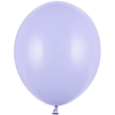 PartyDeco Balónek jemně světle fialový pastelový 27 cm