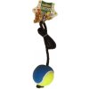 Hračka pro psa Tatrapet Aport tenisový míč s provázkem 6,5 cm