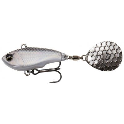 Savage Gear Fat Tail Spin 8cm 24g Sinking White Silver – Hledejceny.cz