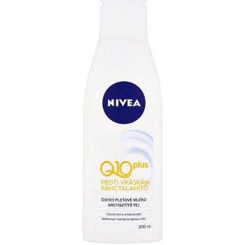 Nivea Visage Q10 plus čistící pleťové mléko proti vráskám 200 ml