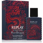 Replay Signature Red Dragon toaletní voda pánská 30 ml – Hledejceny.cz
