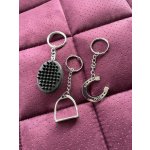 Přívěsek na klíče Umbria Equitazione hřbílko – Zboží Dáma