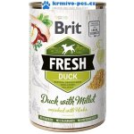 Brit Fresh Duck with Millet 400 g – Zboží Mobilmania