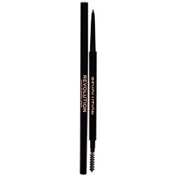 Makeup Revolution Precise Brow Pencil precizní tužka na obočí s kartáčkem Dark Brown 0,05 g