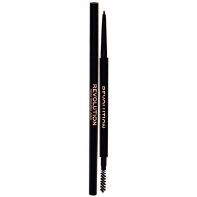 Makeup Revolution Precise Brow Pencil precizní tužka na obočí s kartáčkem Dark Brown 0,05 g – Hledejceny.cz