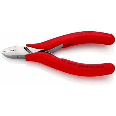 KNIPEX 7701115 kleště štípací boční pro elektroniku 115mm – Zboží Mobilmania