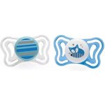 Chicco cumlík Physio Light silikón modrá 2 ks – Zboží Mobilmania