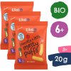 Dětský snack Ella's Kitchen BIO Křupky rajče a pórek 3 x 20 g