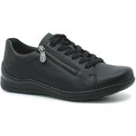 Rieker 00 black dámské polobotky – Zboží Mobilmania