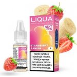 LIQUA Strawberry Banana Gum 10 ml 6 mg – Zboží Dáma