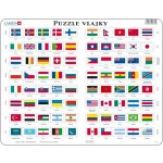 Larsen Vlajky světa 80 dílků – Hledejceny.cz