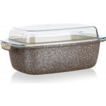 Banquet Pekáč s nepřilnavým povrchem Marrone 32 x 20 x 11 cm 5,7 l s poklicí – Zboží Dáma