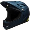 Cyklistická helma Bell Sanction matt blue /Hi-Viz 2020