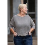 Deep Pink Elegantní top ANIKA Krémová – Zboží Mobilmania