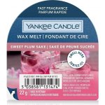 Yankee Candle Sweet Plum Sake vonný vosk do aromalampy 22 g – Sleviste.cz