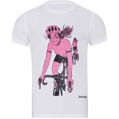 NU. BY HOLOKOLO Cyklistické triko s krátkým rukávem WIND LADY bílá – Zboží Dáma