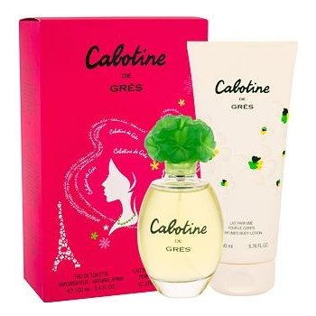 Gres Cabotine pro ženy EDT 100 ml + tělové mléko Cabotine 200 ml dárková sada